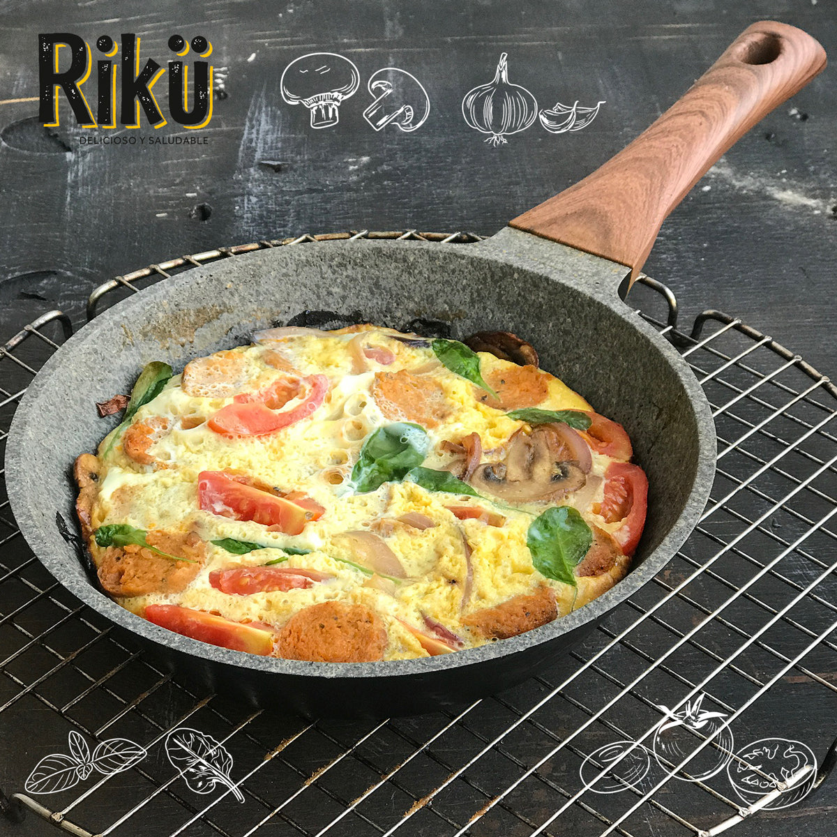 Fritatta de Chorizos Veganos