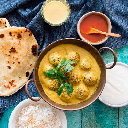 CURRY KORMA DE ALBÓNDIGAS