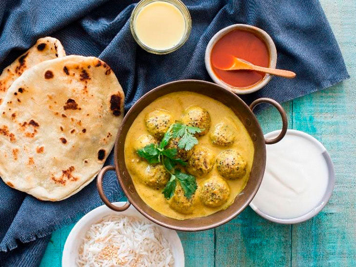 CURRY KORMA DE ALBÓNDIGAS