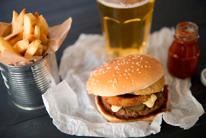 CLASSIC VEGAN BURGER O HAMBURGUESA VEGANA VERSIÓN CLÁSICA